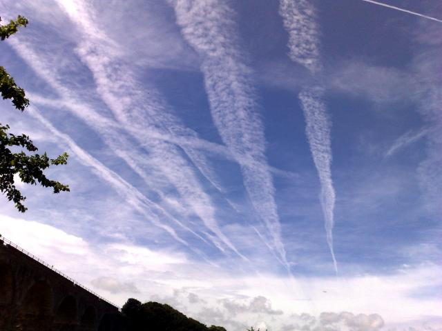 Skies over Angarrack - July 2008