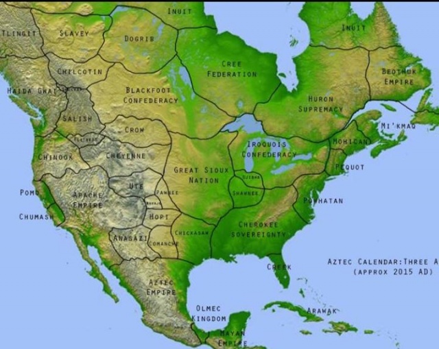 America before colonisation....