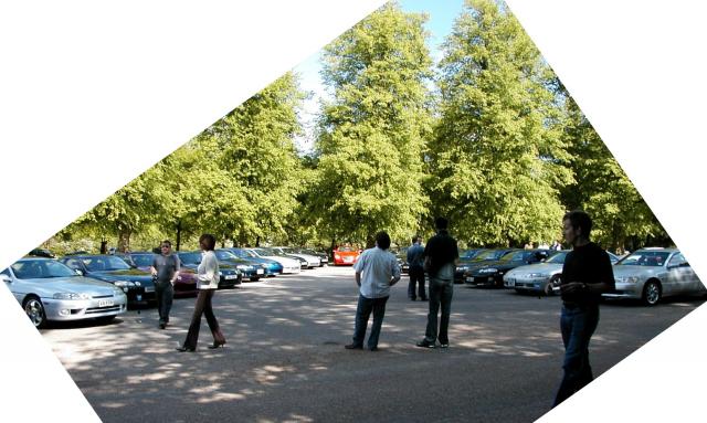 Panorama of Soarers @ Hatfield House 2005