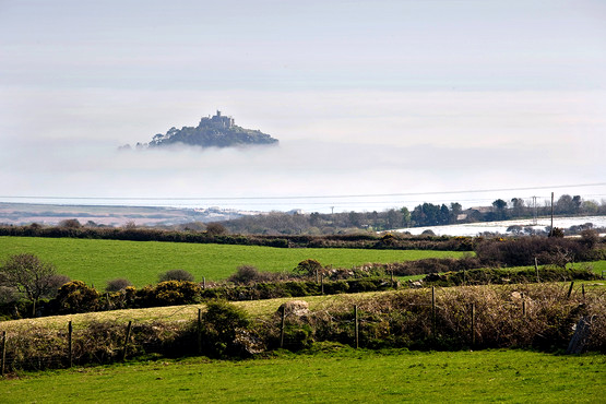 St Michaels Mount in the mist.... April 2015