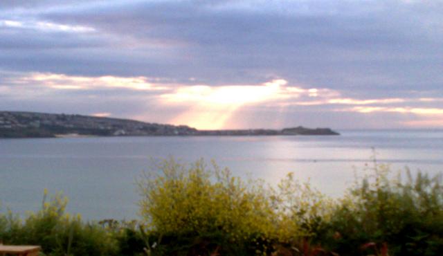 Sunset over St Ives